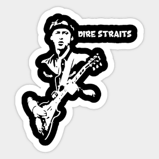 Mark Knopfler Dire Straits Vintage Sticker